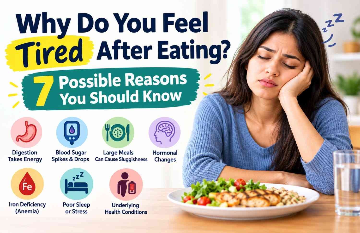 tired after eating