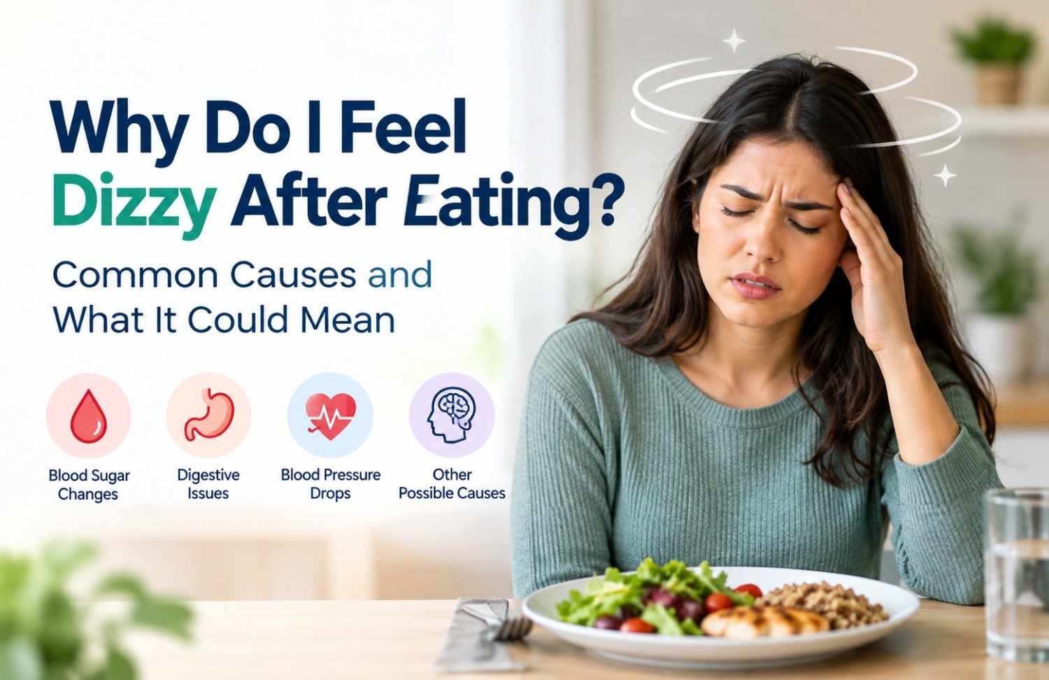 dizzy after eating
